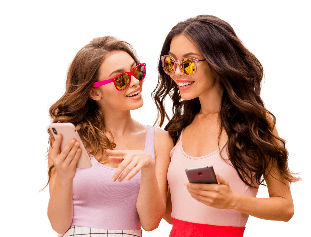 Menschen lernen sich kennen